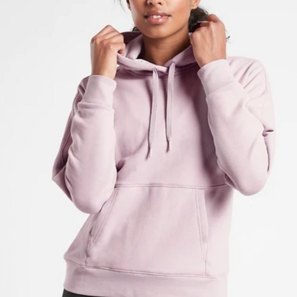ATHLETA retroplush hoodie sweatshirt size 2x purple lavander